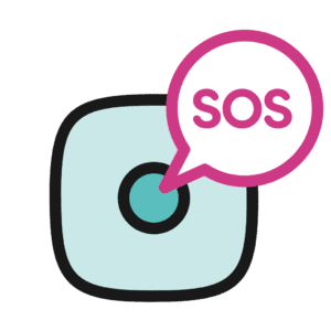 SOS alert icon